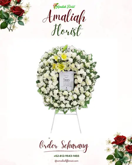 Krans Bunga Duka Cisata